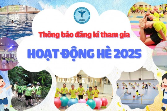 Thông báo đăng ký tham gia hoạt động hè Thực nghiệm KHGD 2025